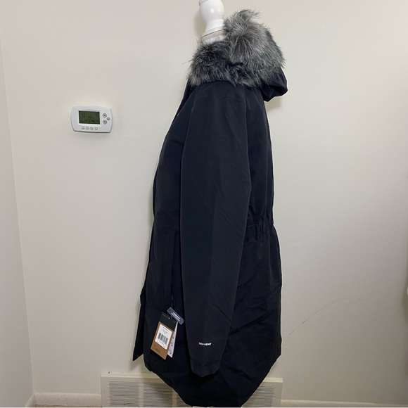 The North Face Women's Plus Arctic Parka Down Coat TNF Black Sz 1X 2X 3X NWT - Picture 8 of 14